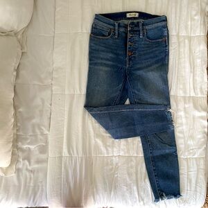 Madewell 10” High Rise Skinnies